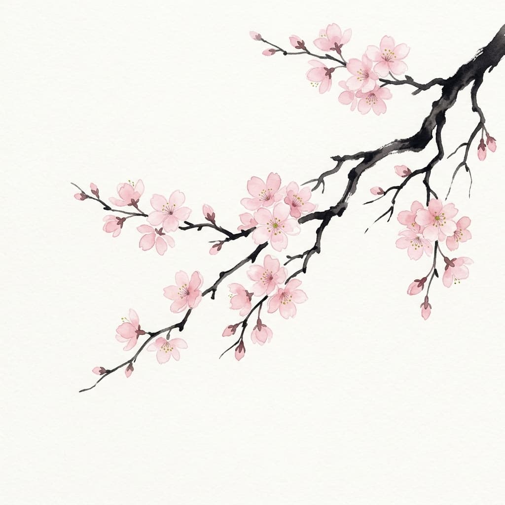 Cherry Blossom Branch
